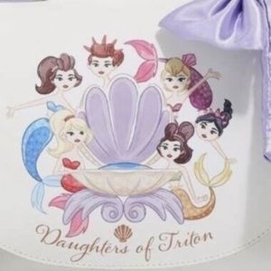 Loungefly Disney The Little Mermaid Daughters of Triton Group Portrait Handbag.